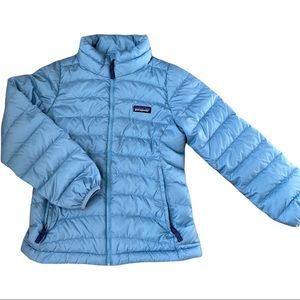 Patagonia Blue Jacket - Girls Sz 7-8 (small)